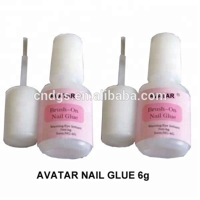 6g Brush On Glue Nail Polish Gel